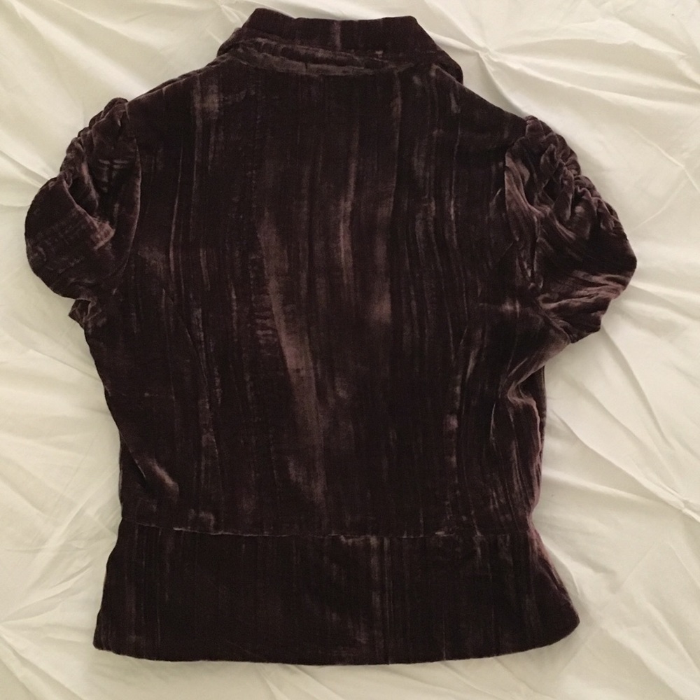 Forever 21 Cocoa Velvet Jacket - Picture 2 of 4